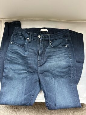 Good American Dark Blue Denim Jeans